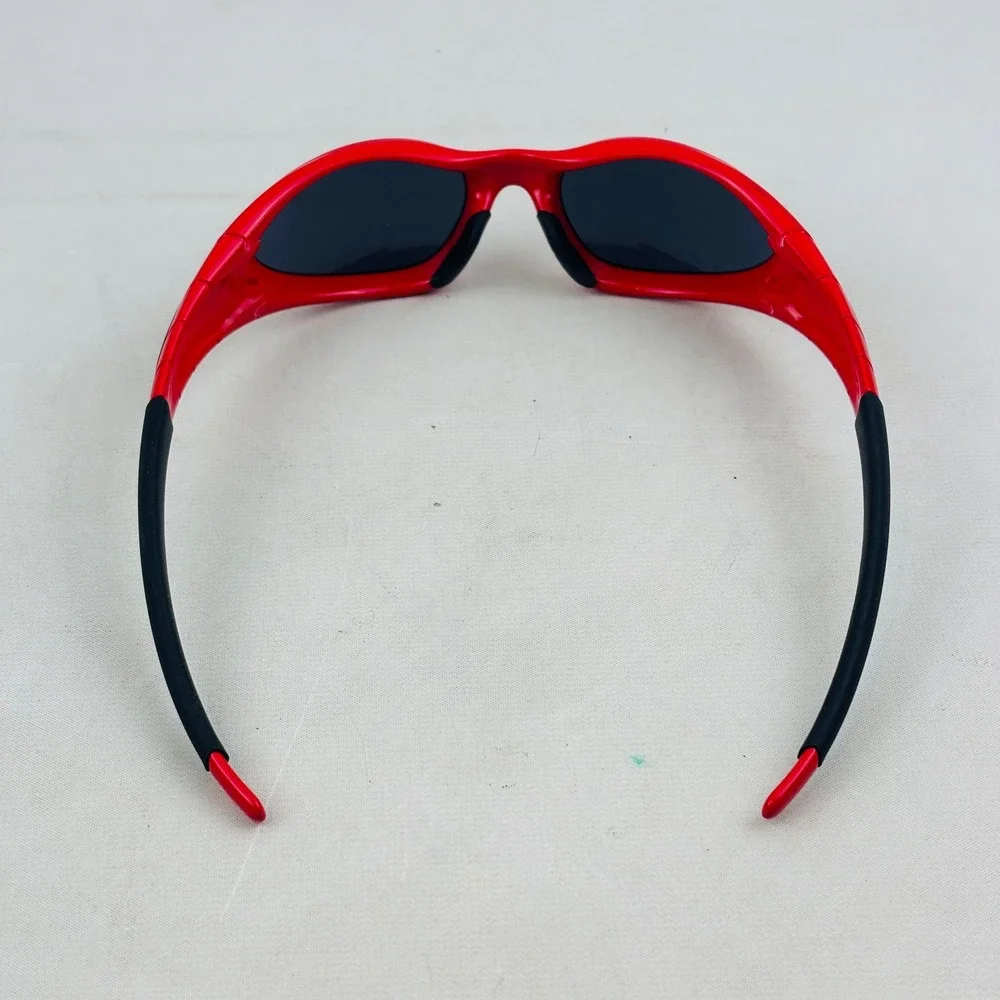 Vintage Oakley Eye Jacket 2.0 Cannon Red Sunglasses Plutonite‎ Lenses Pouch USA